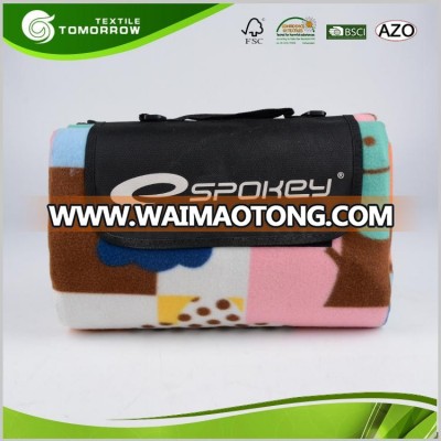 Made in China outdoor waterproof print camping recycled blanket